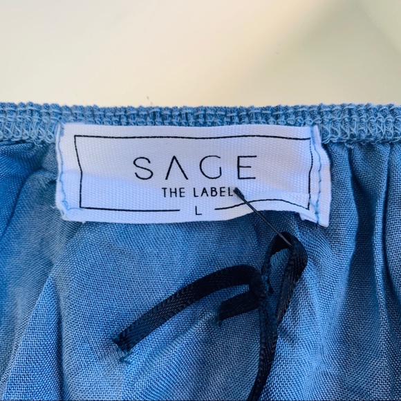 NWT Peasant Top by SAGE - Picture 5 of 8